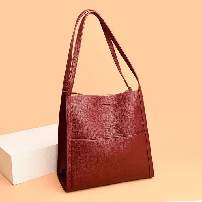 Mara™ – Bolsa de mano de cuero hecha a mano de alta calidad con un diseño elegante