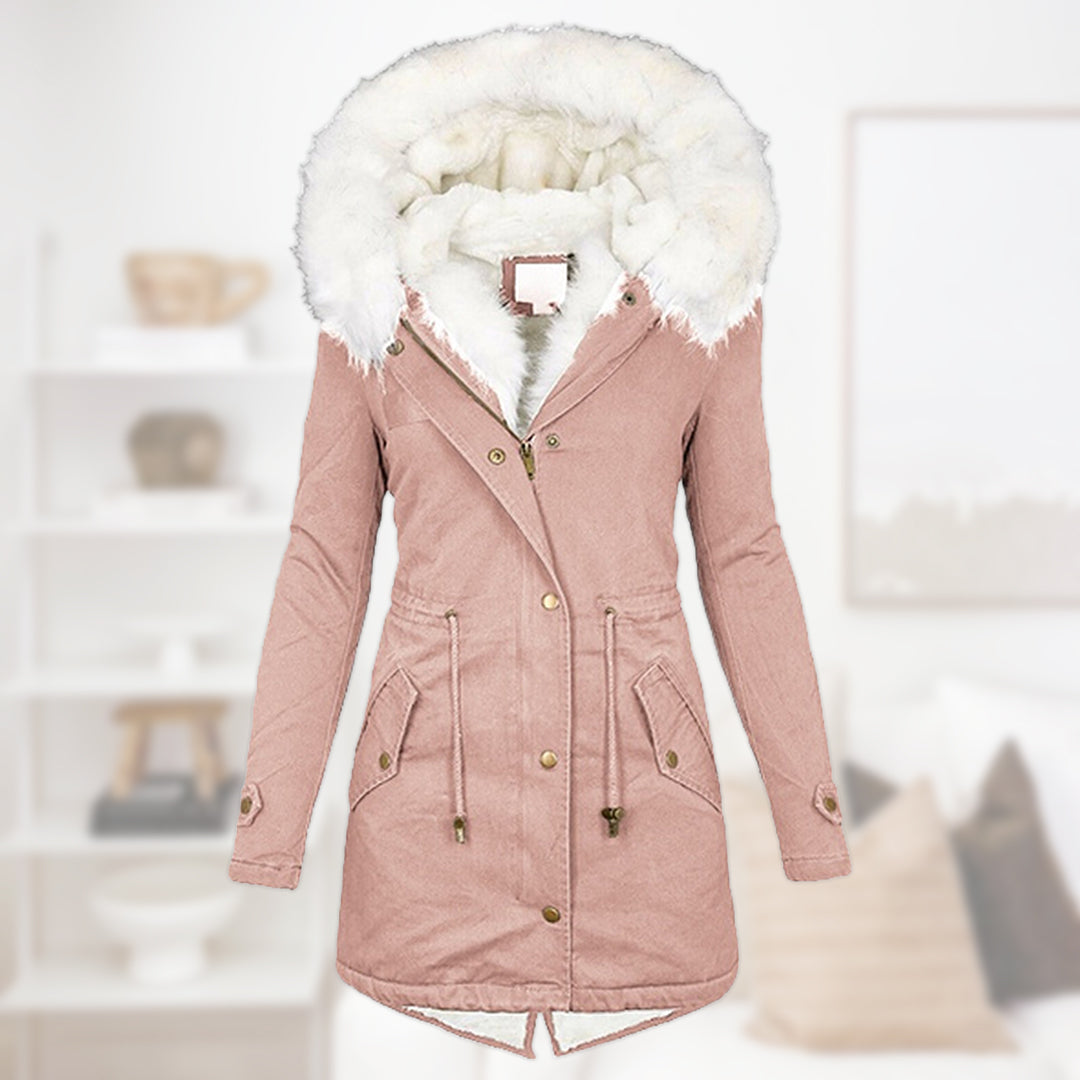 ArcticCharm™ - Parka Premium con Capucha y Forro de Piel